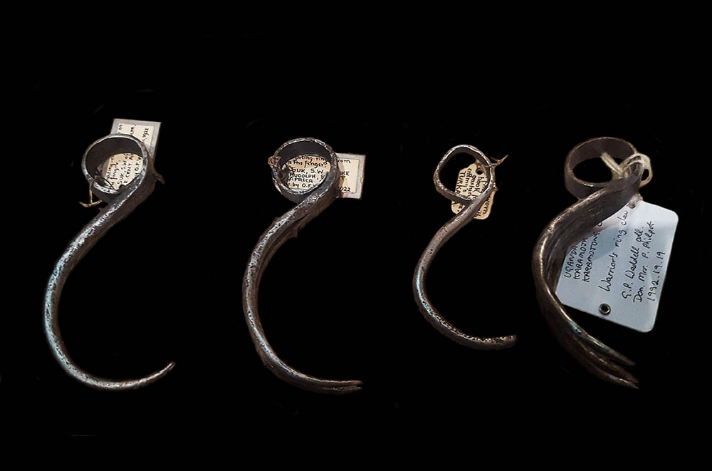 Fighting Rings in Pitt Rivers Museum - machines and tools