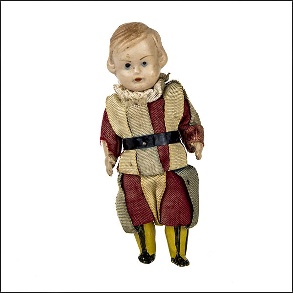 Vintage hard plastic souvenir Venetian guard doll