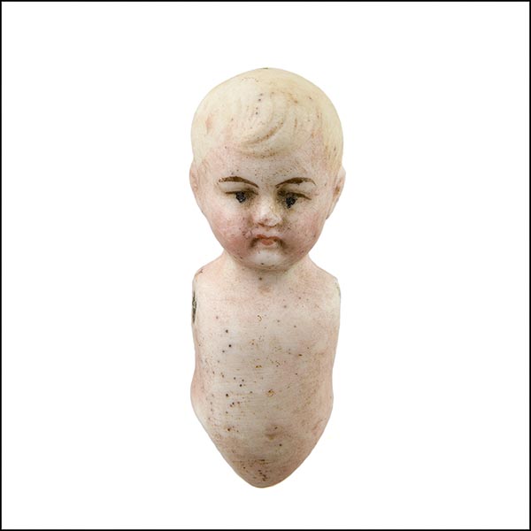 Vintage bisque doll torso