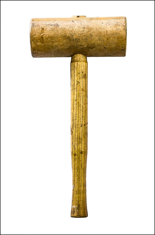 Mallet - wooden head and handle