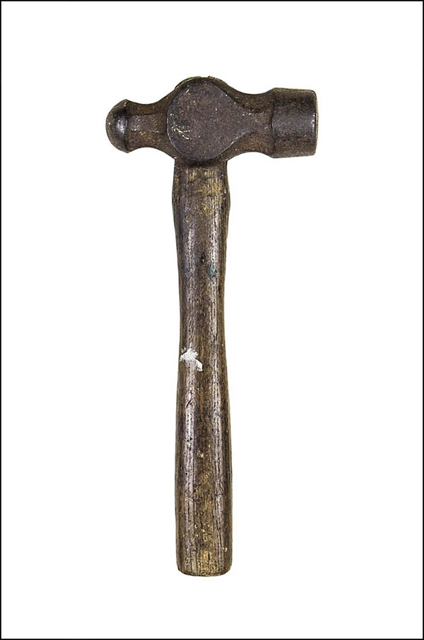 Ball-peen hammer - wooden handle