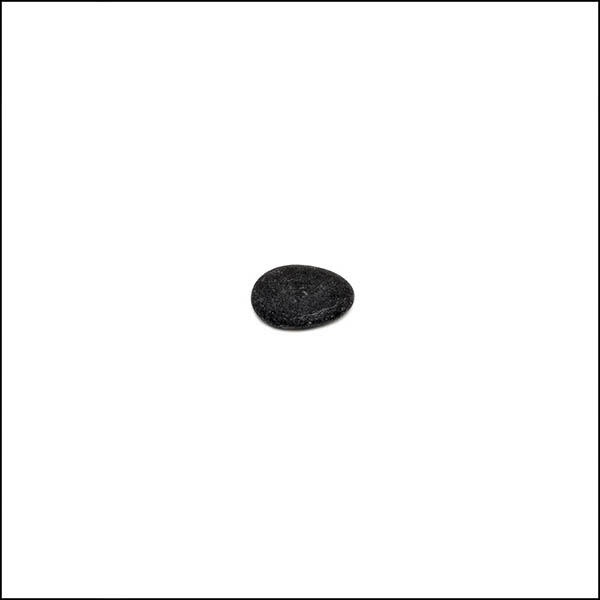 Pebble - oval, black