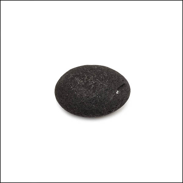 Pebble - oval, black