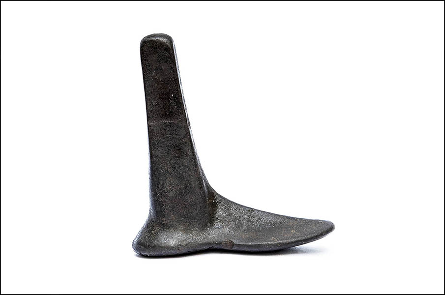 Shoe Last - Cobblers cast iron form with stake - antique