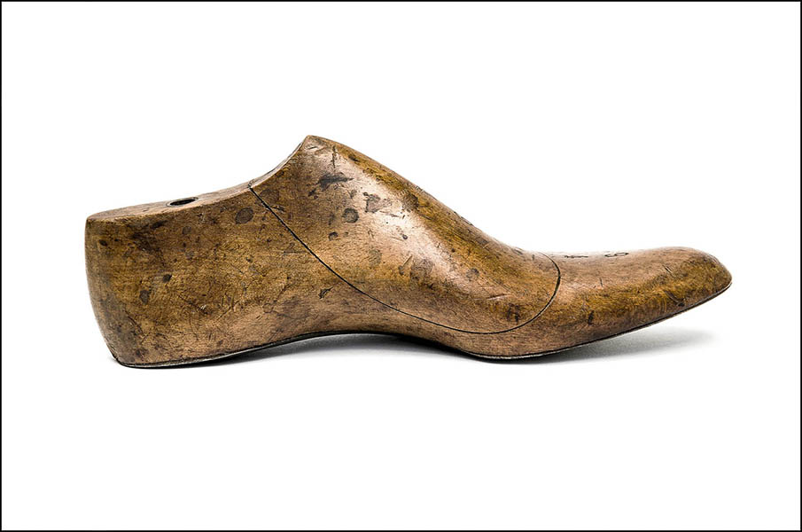 Shoe Last - Cordwainers wooden form - antique